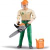 Bruder Toys Logging man with accessories #60030