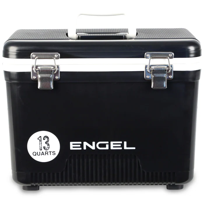 Engel 13 Quart Drybox/Cooler Black #UC13-BLK Engel 13 Quart Drybox/Cooler Black #UC13-BLK