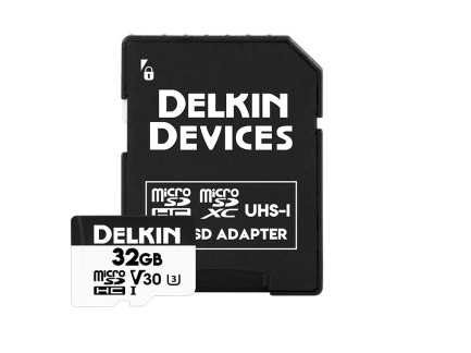 Delkin 32GB Hyperspeed Memory Card #DDMSDAHS32GB Delkin 32GB Hyperspeed Memory Card #DDMSDAHS32GB