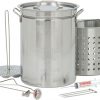 Bayou Classic 32-Quart Stainless Steel Turkey Fryer #1118