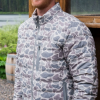 Burlebo Men's Puffer Jacket - Classic Deer Camo