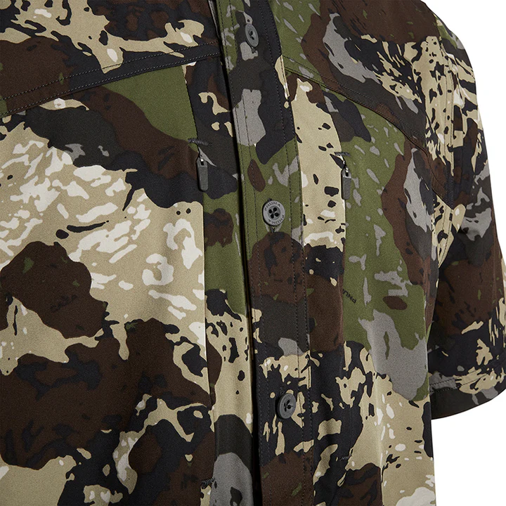 Pnuma Men's Shooter Short Sleeve Shirt - Caza Pnuma Men's Shooter Short Sleeve Shirt - Caza