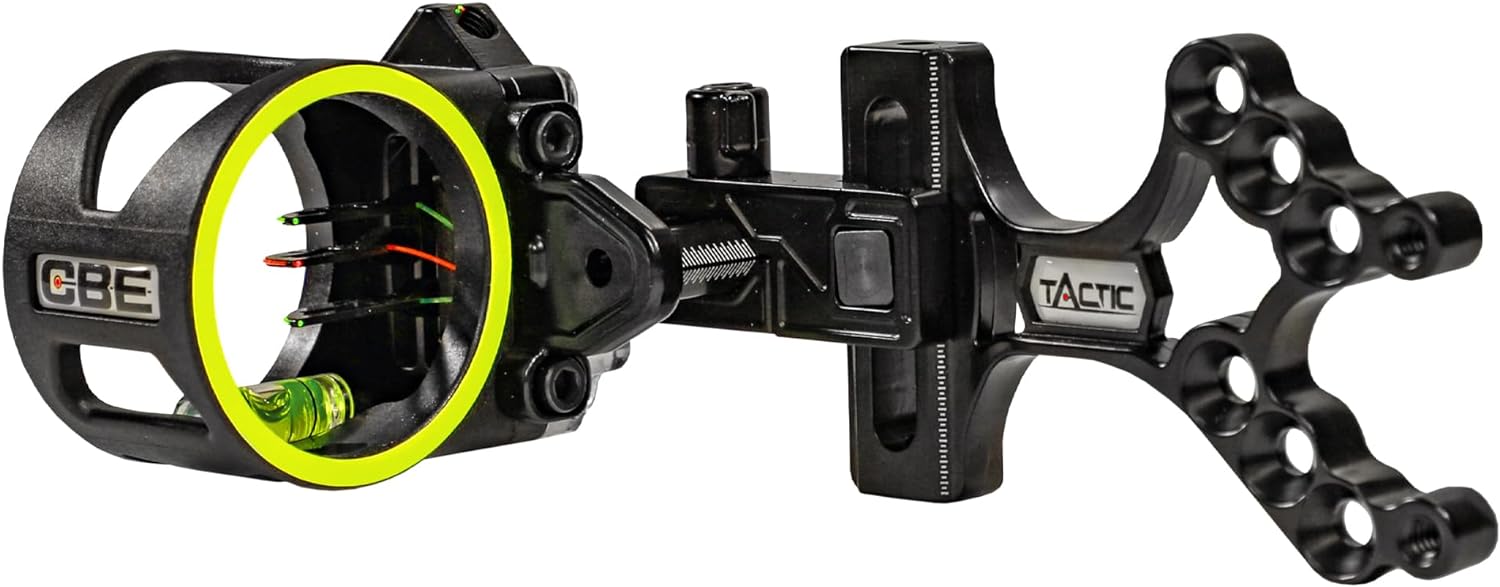 CBE Tactic Sight 3 Pin Bow Sight - Right Hand #CBE-TAC-3-RH CBE Tactic Sight 3 Pin Bow Sight - Right Hand #CBE-TAC-3-RH