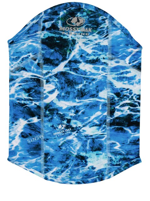 Mossy Oak Fishing Cooling Neck Gaiter (Agua Marlin) #109567 Mossy Oak Fishing Cooling Neck Gaiter (Agua Marlin) #109567