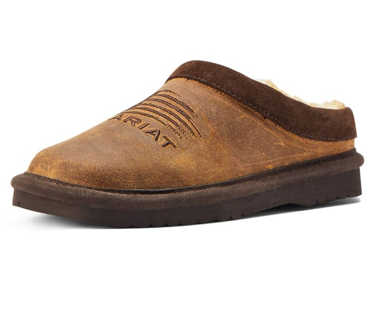 Ariat Men's Patriot Dusty Brown Slipper #AR2692-200 Ariat Men's Patriot Dusty Brown Slipper #AR2692-200