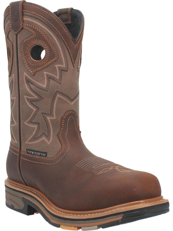Dan Post Men's Kirk Composite Toe Waterproof Tan-Brown #DP59456 Dan Post Men's Kirk Composite Toe Waterproof Tan/Brown #DP59456
