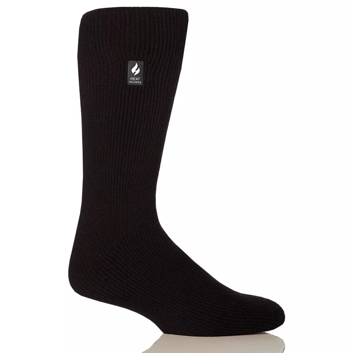 Heat Holders Men's Lite Dunlin Solid Crew Sock - Black #MH2001BLK Heat Holders Men's Lite Dunlin Solid Crew Sock - Black #MH2001BLK