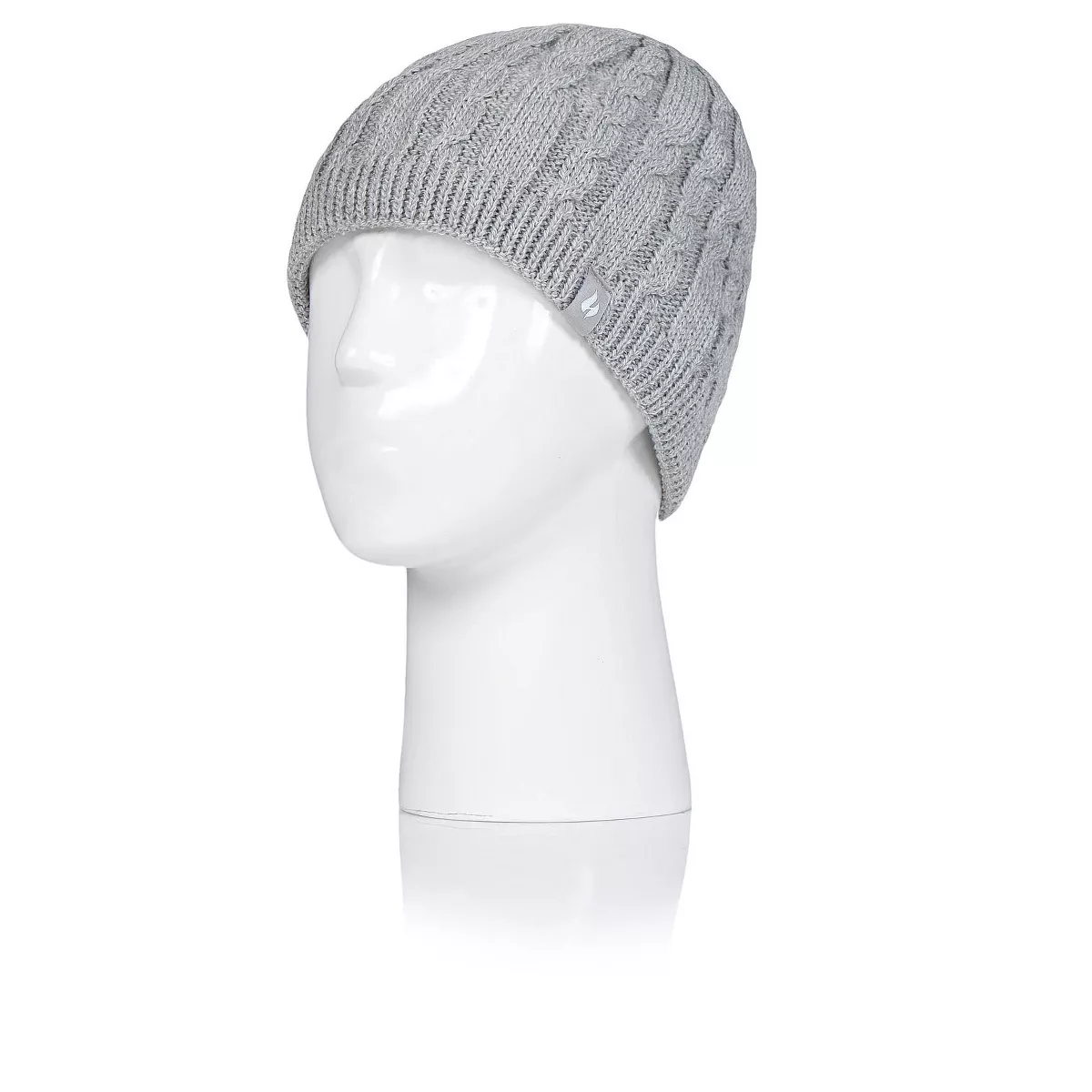 Heat Holders Women's Alesund Twist Cable Knit Hat - Cloud Grey #HHW06309 Heat Holders Women's Alesund Twist Cable Knit Hat - Cloud Grey #HHW06309