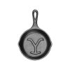 Lodge Yellowstone 5" Seasoned Cast Iron Power Y Mini Skillet #L5MSYW