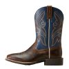 Ariat Men's Sport Knockout Western Boots - Dark Whiskey #10033981