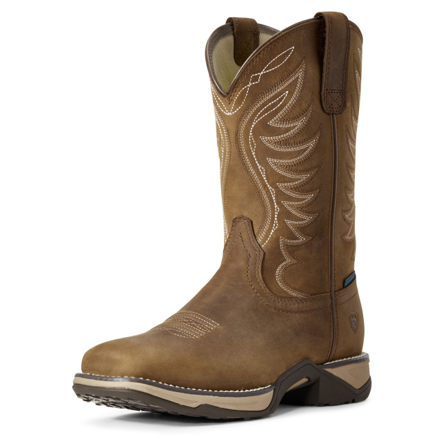 Ariat Women's Anthem Waterproof Western Boot - Distressed Brown #10029528 Ariat Women's Anthem Waterproof Western Boot - Distressed Brown #10029528