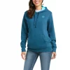 Ariat Women's REAL Arm Logo Eurasian Hoodie #10037575