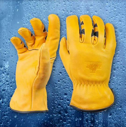 Bear Knuckles Water Resistant Leather Cowhide Driver Work Gloves Bear Knuckles Water Resistant Leather Cowhide Driver Work Gloves