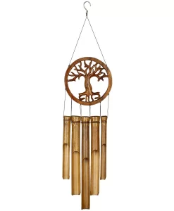 Woodstock Wind Chimes Tree Of Life Bamboo #CTOL