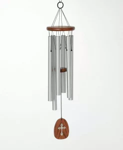 Woodstock Wind Chimes Amazing Grace Med Cross #AGMCR