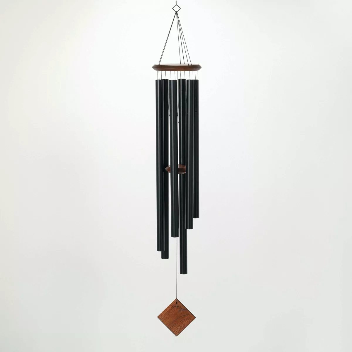 Woodstock Wind Chimes Of Neptune Black/Teak #DCKT54 Woodstock Wind Chimes Of Neptune Black/Teak #DCKT54
