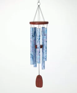 Woodstock Wind Chimes Sky Blue Marble #DEBM