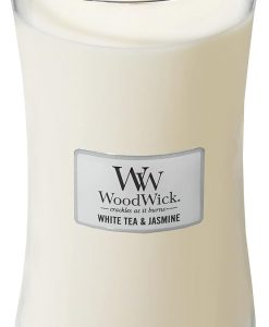 Woodwick Large Candle White Tea & Jasmine #93062