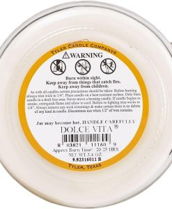 Tyler Candle Company 3 Oz Dolce Vita #TCC3160