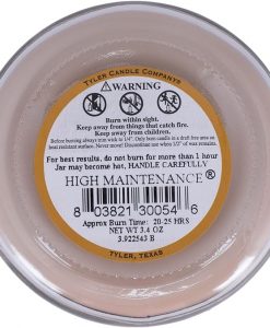 Tyler Candle Company 3 Oz High Maintenance #TCC3054