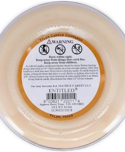 Tyler Candle Company 22 Oz Entitled #TCC22211