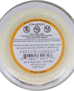 Tyler Candle Company 3 Oz French Market #TCC3071