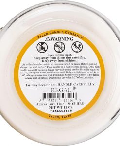Tyler Candle Company 11 Oz Regal #TCC11316