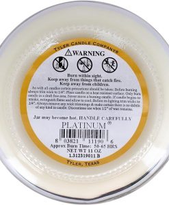 Tyler Candle Company 22 Oz Platinum #TCC22190