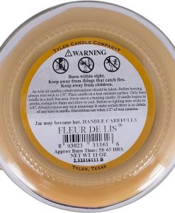 Tyler Candle Company 11 Oz Fleur De Lis #TCC11161