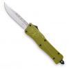 CobraTec Small CTK-1 Drop Not Serrated Knife - OD Green #SODCTK-1SDNS