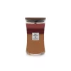 Woodwick Candle Jar Large Trilogy Autumn Harvest #93975