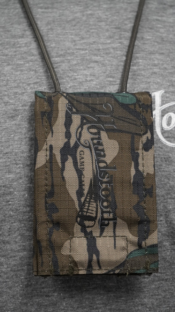 Houndstooth Mouth Call Pouch - Mossy Oak Greenleaf Houndstooth Mouth Call Pouch - Mossy Oak Greenleaf