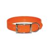 Leather Brothers Regular SunGlo Collar Nylon, Orange #102D-OR18