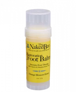 The Naked Bee 2 oz. Orange Blossom Honey Restoration Foot Balm #NBFB