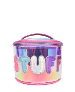 Omg Accessories Stuff Clear Glaz Round Glam Bag #STUFF-RTC37