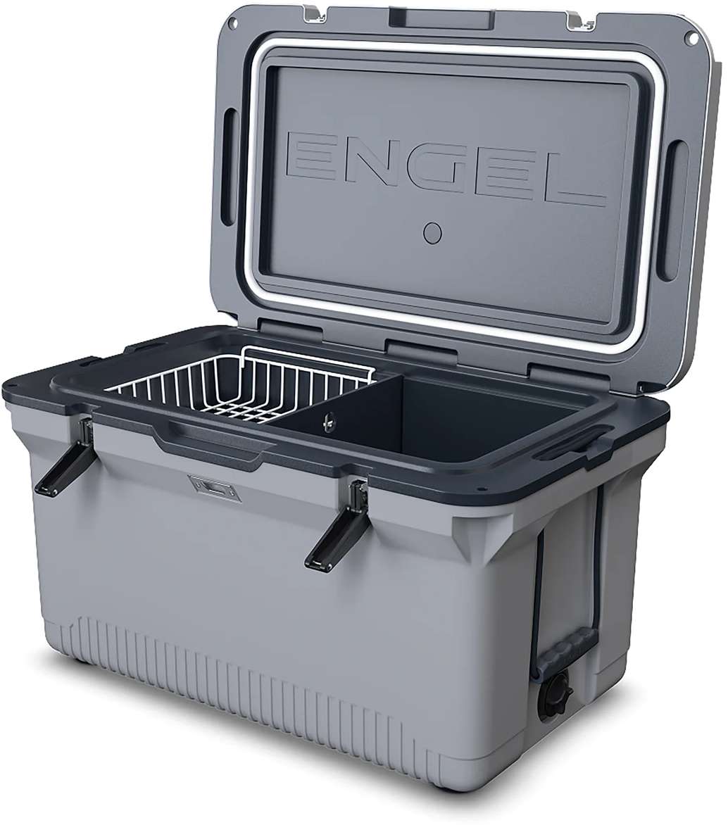 Engel Cooler 60QT Ultralite Cooler Haze Gray #UL60-G Engel Cooler 60QT Ultralite Cooler Haze Gray #UL60-G