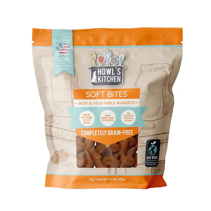 Howl's Kitchen Beef & Vegetable Nuggets 6 Oz. #SPAT363 Howl's Kitchen Beef & Vegetable Nuggets 6 Oz. #SPAT363