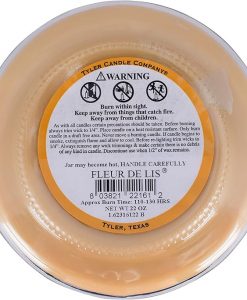 Tyler Candle Company 22 Oz Fleur De Lis #TCC22161