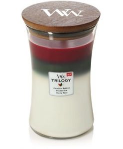 Woodwick Candle Large Trilogy Winter Garland #93969