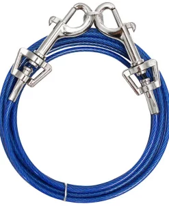 Boss Pet Medium Dog Twin-Swivel Vinyl Coated Tie-Outs #Q234000099