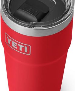 Yeti Rambler 20 Oz Stackable Cup Rescue Red #21071503885