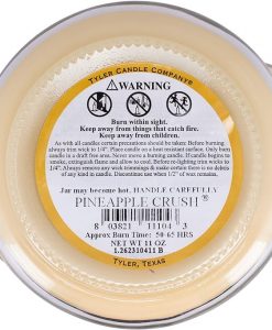 Tyler Candle Company 11 Oz Pineapple Crush #TCC11104