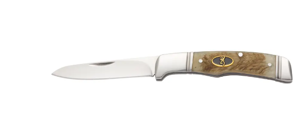 Browning Joint Venture – Sheep Horn Knife #3220011B Browning Joint Venture – Sheep Horn Knife #3220011B