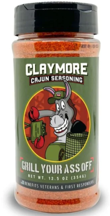 Grill Your Ass Off Claymore Cajun Seasoning 12.5 Oz. Grill Your Ass Off Claymore Cajun Seasoning 12.5 Oz.