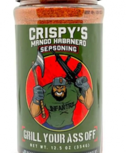 Grill Your Ass Off Crispy's Mango Habanero 12.5 Oz.