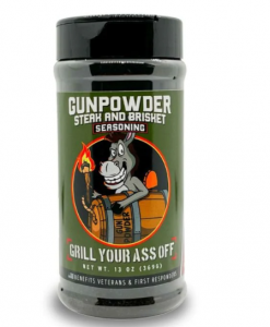 Grill Your Ass Off Gunpowder Steak & Brisket Seasoning