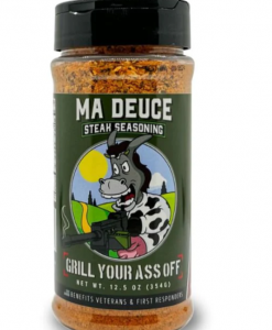 Grill Your Ass Off Ma Deuce Steak Seasoning 12.5 Oz.