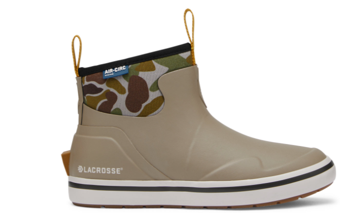 LaCrosse Women's Alpha Deck Boot - Timber Wolf/Camo #621205 LaCrosse Women's Alpha Deck Boot - Timber Wolf/Camo #621205