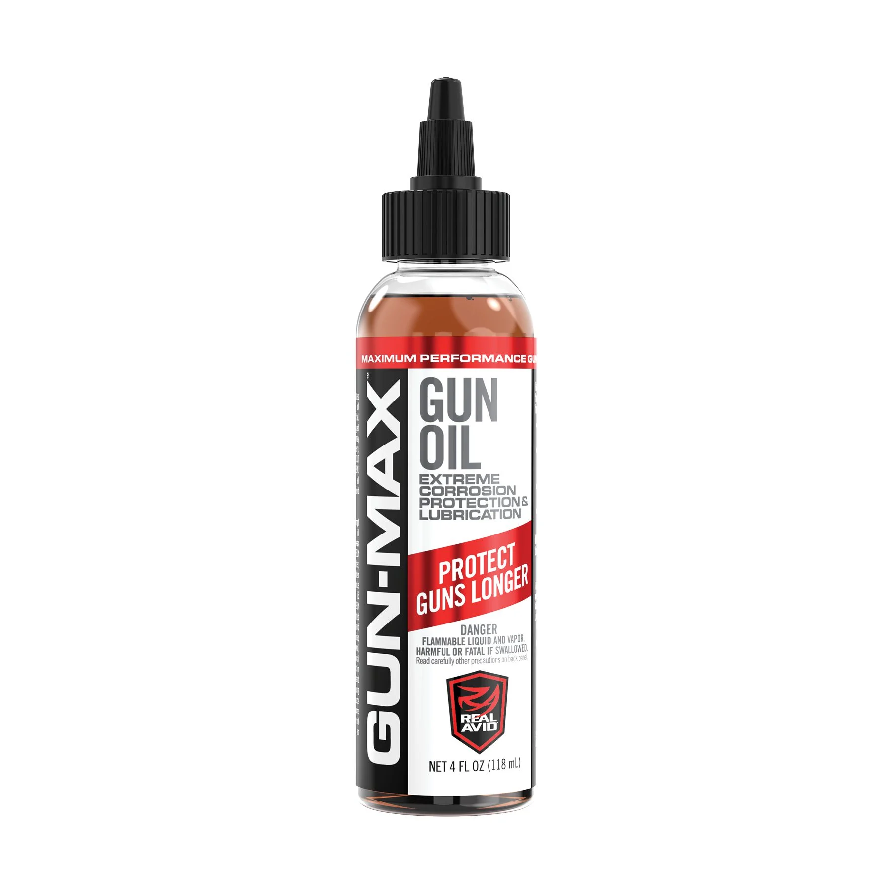 Real Avid Gun-Max Gun Oil 4 Oz #AVBMGO4L Real Avid Gun-Max Gun Oil 4 Oz #AVBMGO4L