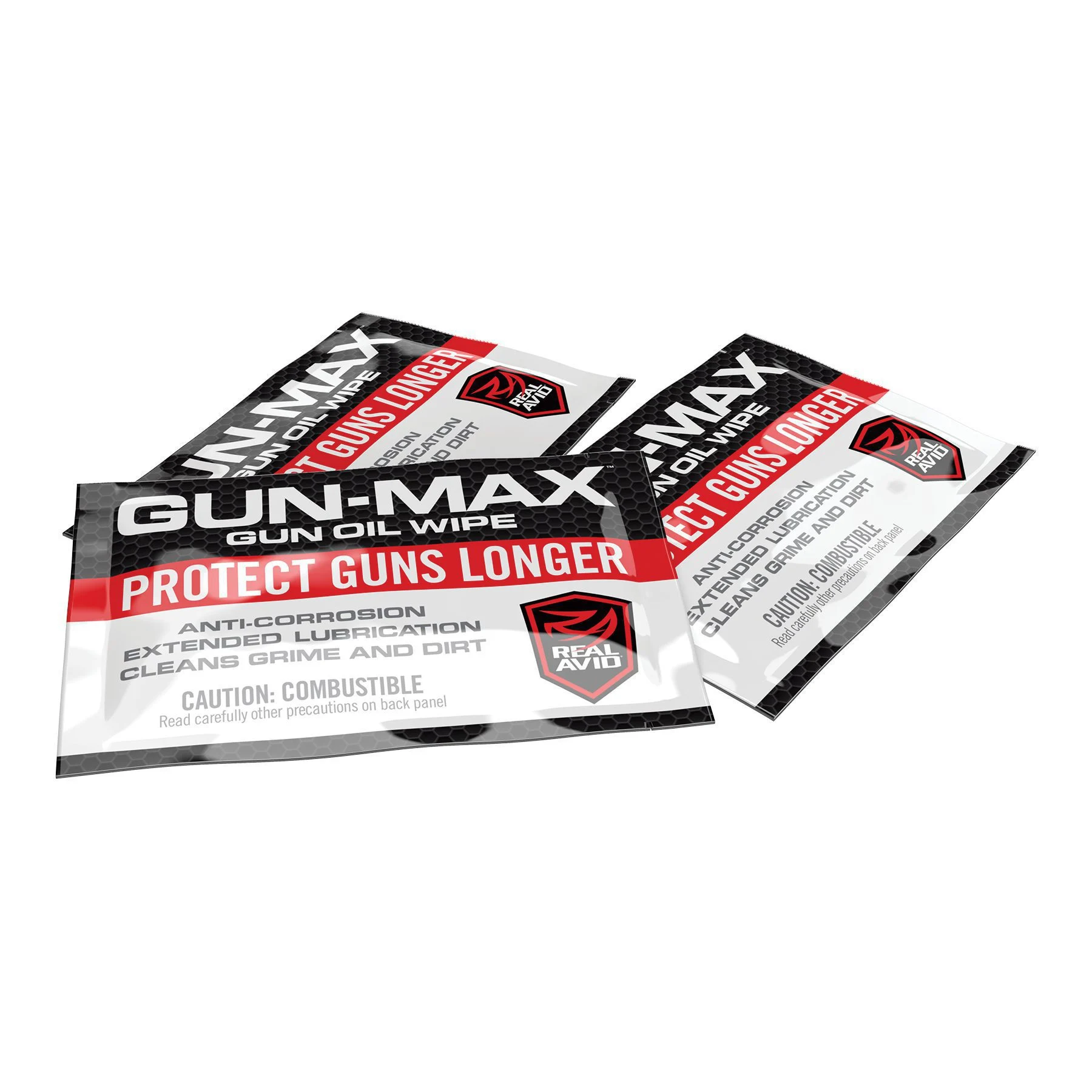 Real Avid Gun-Max Gun Oil Wipes 25 Pack #AVGMW25 Real Avid Gun-Max Gun Oil Wipes 25 Pack #AVGMW25